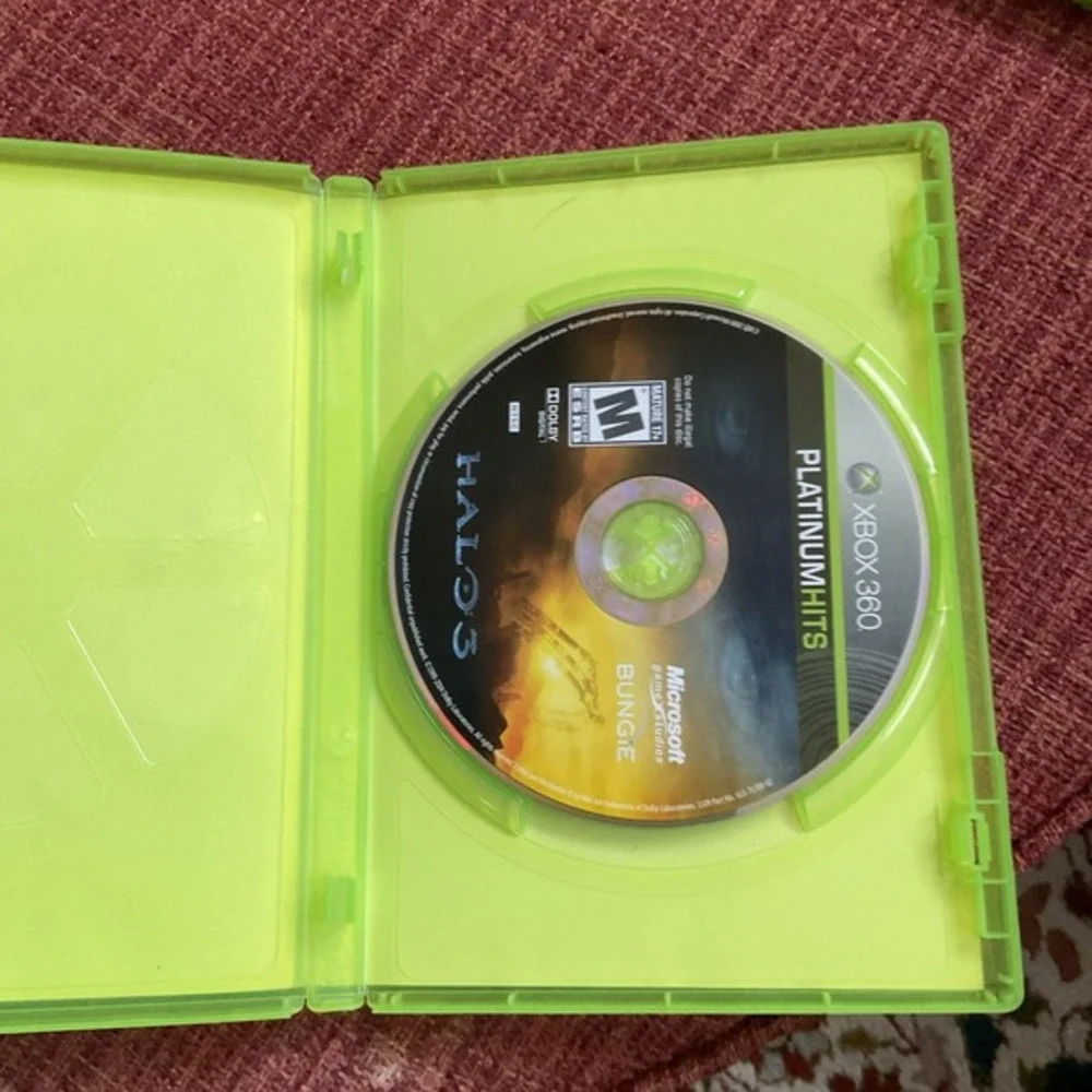 Halo 3 (Platinum Hits) Microsoft Xbox 360 Game‎ CIB Complete Used